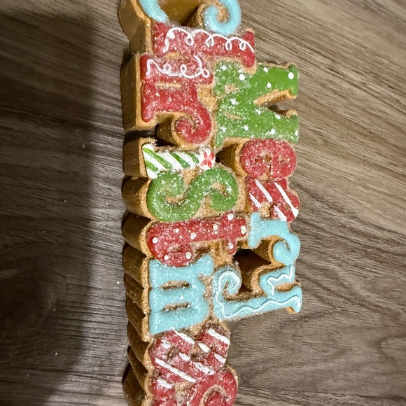 Gingerbread theme Colorful Merry Christmas Decoration - Picture 2 of 4